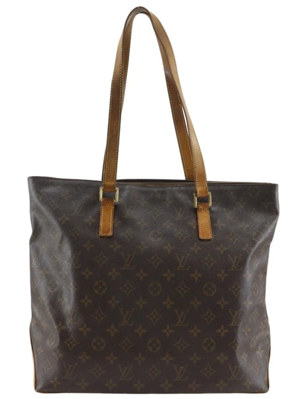 LOUIS VUITTON Cabas Mezzo Tote Bag M51151 Brown Monogram canvas Women